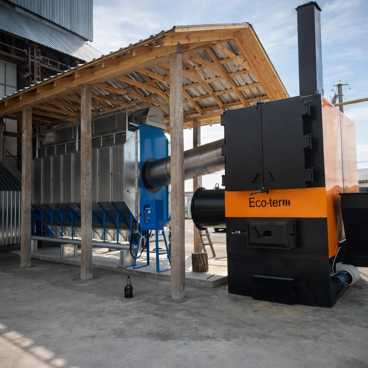 CHG-1000 heat generator with grain dryer 1009 in Sumy
