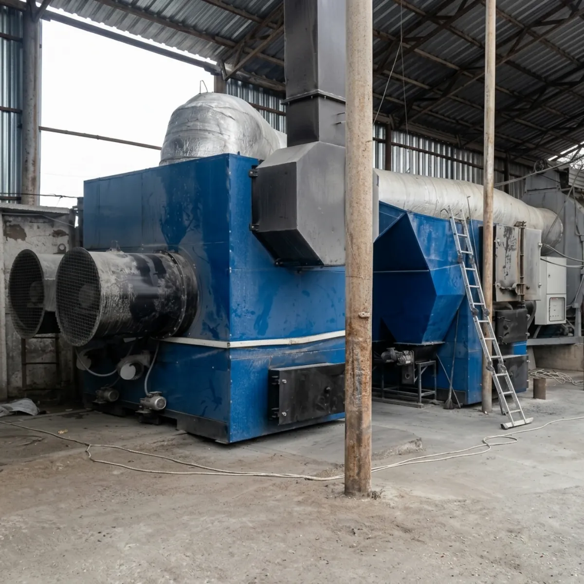 Heat generators at the company’s first project in Uman, operating since 2014